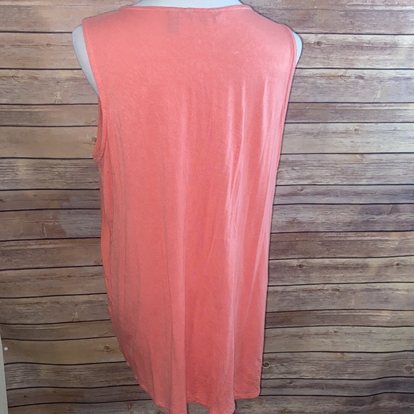 🎈Sale🎈Great Northwest Indigo Embroidered Sleeveless Top - Picture 5 of 7